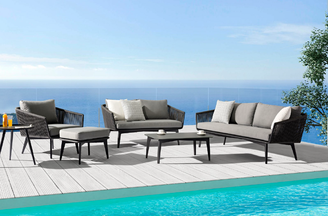 Sofa sofisticados para ambiente externo BKM Store