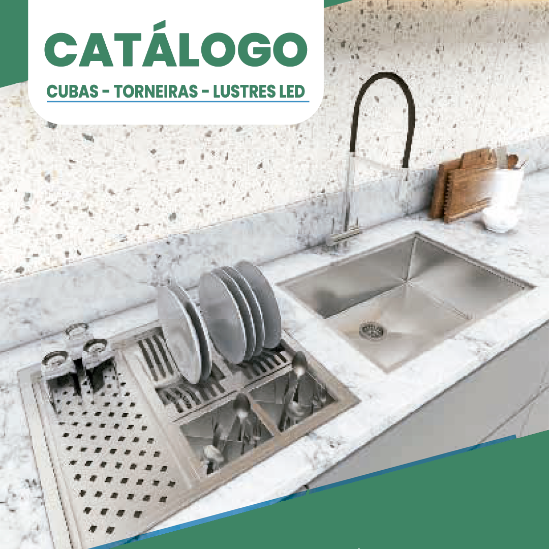 capa catalogo 1 - cubas torneiras